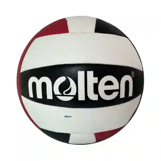 Balón De Voleibol #5 Playa-molten Suave Al Tacto Ms500/ Blanco-rojo-negro-br