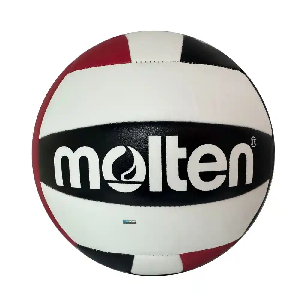 Balón De Voleibol #5 Playa-molten Suave Al Tacto Ms500/ Blanco-rojo-negro-br
