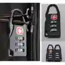 2x Candado Portatil De Clave Locker Baul Maleta Equipaje Viaje Deposito
