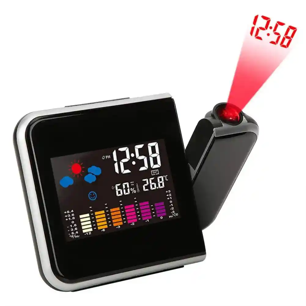Reloj Y Proyector Depertador Digital
