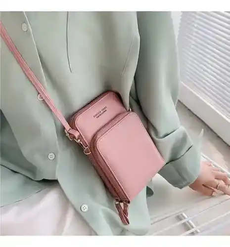 Bolso De Lujo Porta Celular