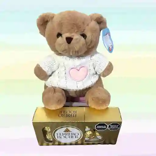 Peluche Oso Café Pequeño