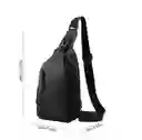 Bolso Bandolera Impermeable Antirrobo Con Usb Mochila