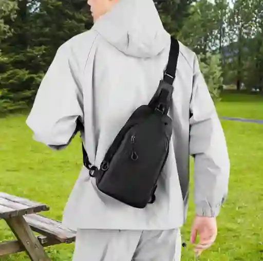 Bolso Bandolera Impermeable Antirrobo Con Usb Mochila