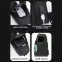 Bolso Bandolera Impermeable Antirrobo Con Usb Mochila