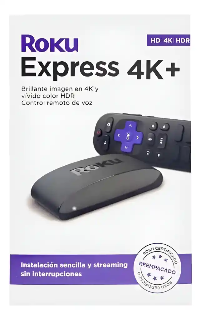Roku Express 4k Reempacado 3941