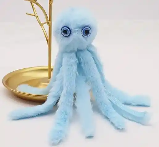 Caña Pulpo Azul Cielo