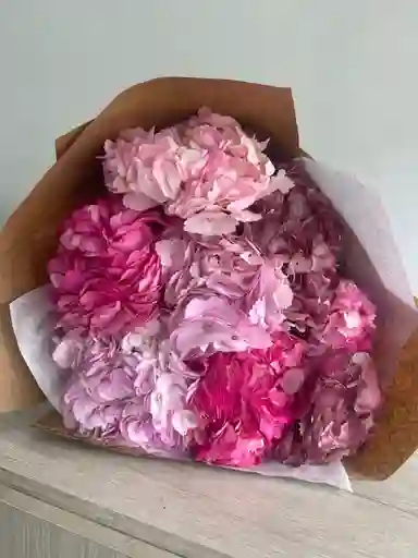 Bouquet 8 Hortensias