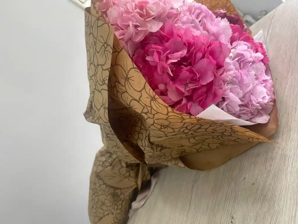 Bouquet 12 Hortensias