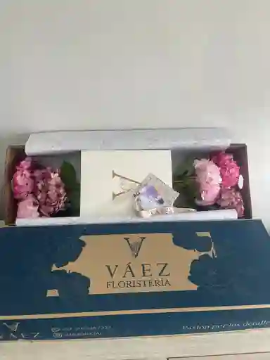 Caja Madrid Con 6 Hortensias