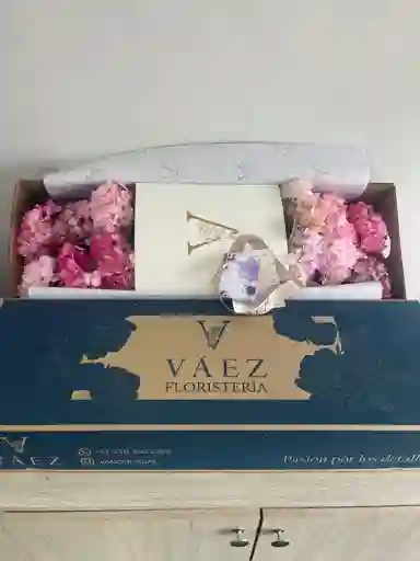 Caja Madrid Con 12 Hortensias