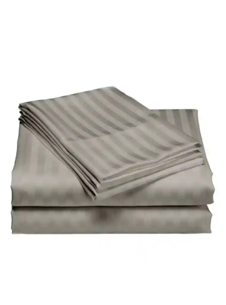 Sabana Embozada Gris Cama 1 Metro