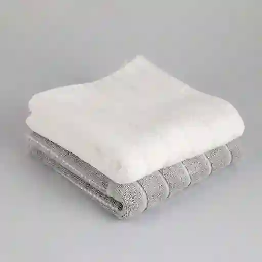 Toalla Expressions Setx2 Und Magestic 40x70cm Gris 600gr - 100% Algodon