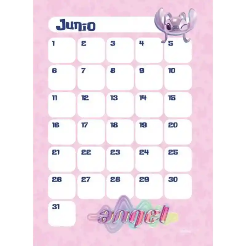 Agenda Planeador Stitch Primavera Edicion Limitada