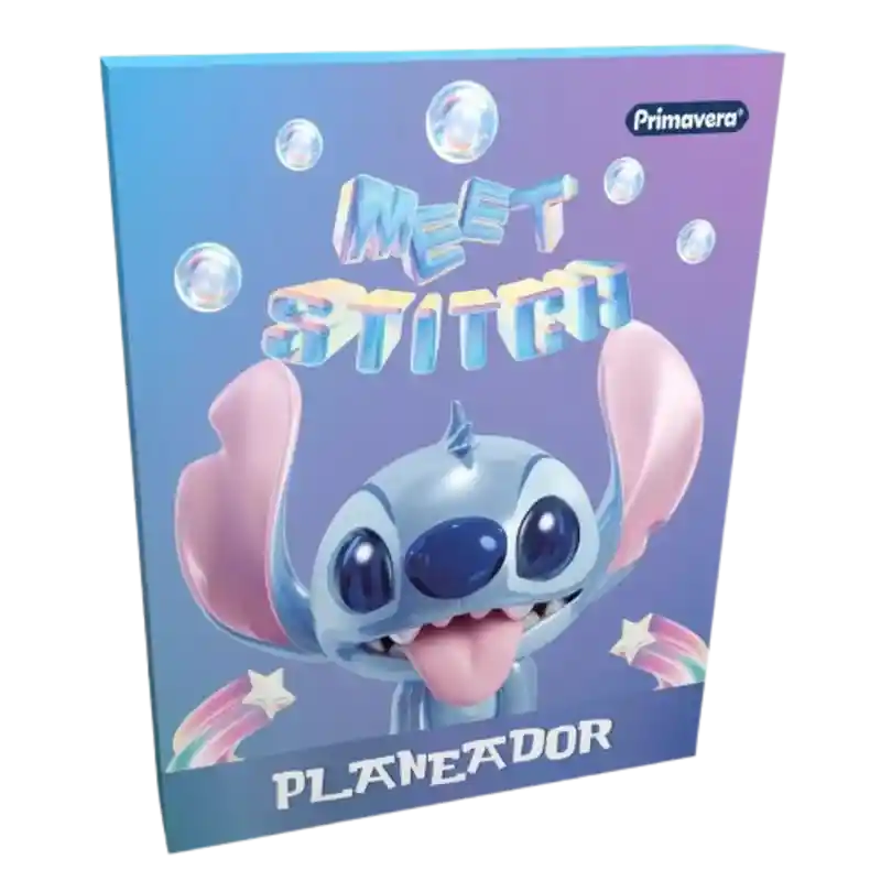 Agenda Planeador Stitch Primavera Edicion Limitada