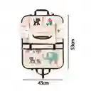 Organizador De Carro Asiento Trasero Nuevo Color Beige