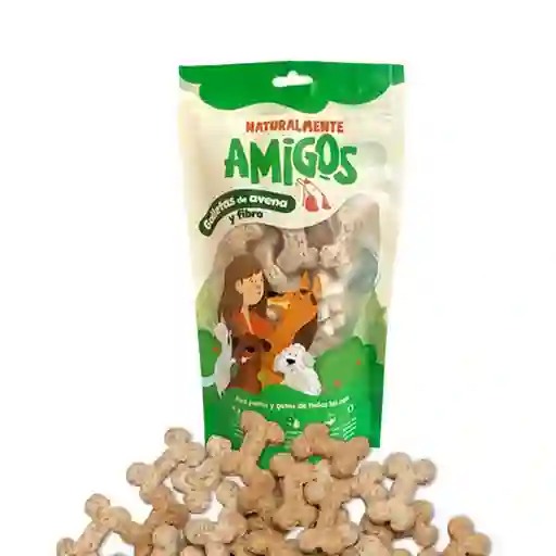 Amigos Galletas De Avena Y Fibra Natural Para Perros 80 G