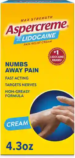 	 Crema Para Aliviar El Dolor Aspercreme 121grs