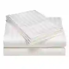 Sabana Embozada Blanca Cama 2x2