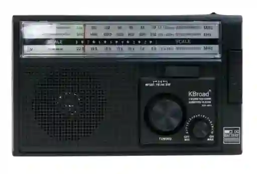 Radio Radio Con Linterna Y Panel