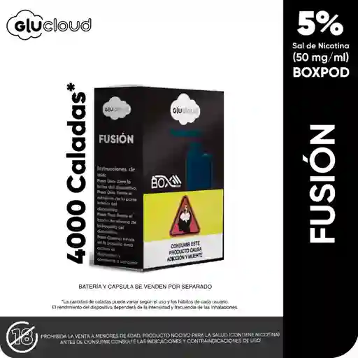 Pod Box Glucloud 4000puff - Fusion