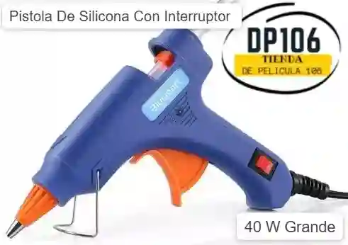Pistola De Silicona Con Interruptor 40 W Grande