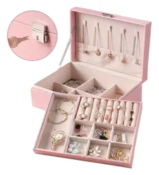 Joyero De Doble Nivel Estuche Joyas, Joyeria, Organizador