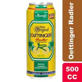 Oettinger Cerveza Sabor a Limón Radler
