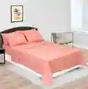 Sabana Embozada Salmon Cama 1.60