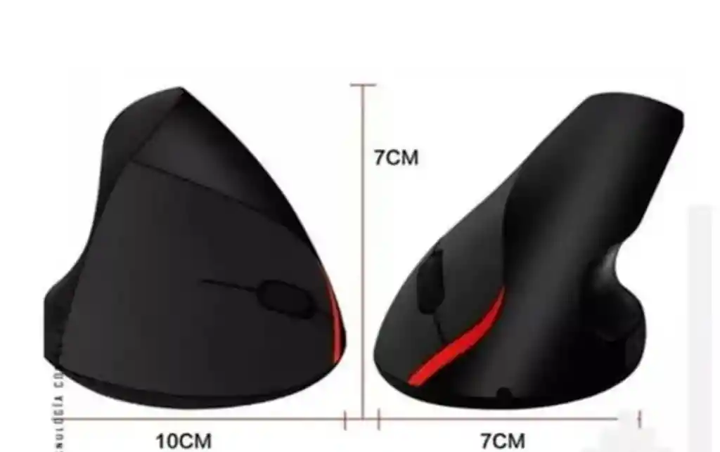 Mouse Vertical Ergonómico Inalámbrico D2