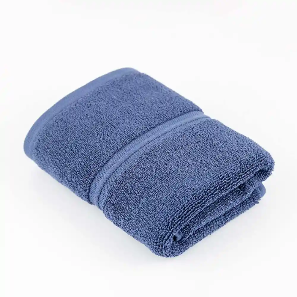 Toalla Expressions Spa Plush 40x70cm Azul Oscuro 600 Gr 100% Algodon