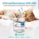 Fuente De Agua Mascotas Gatos Silencioso Automático Bebedero