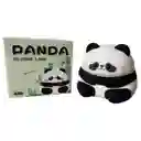 Lampara De Silicona De Panda Con Led Recargable