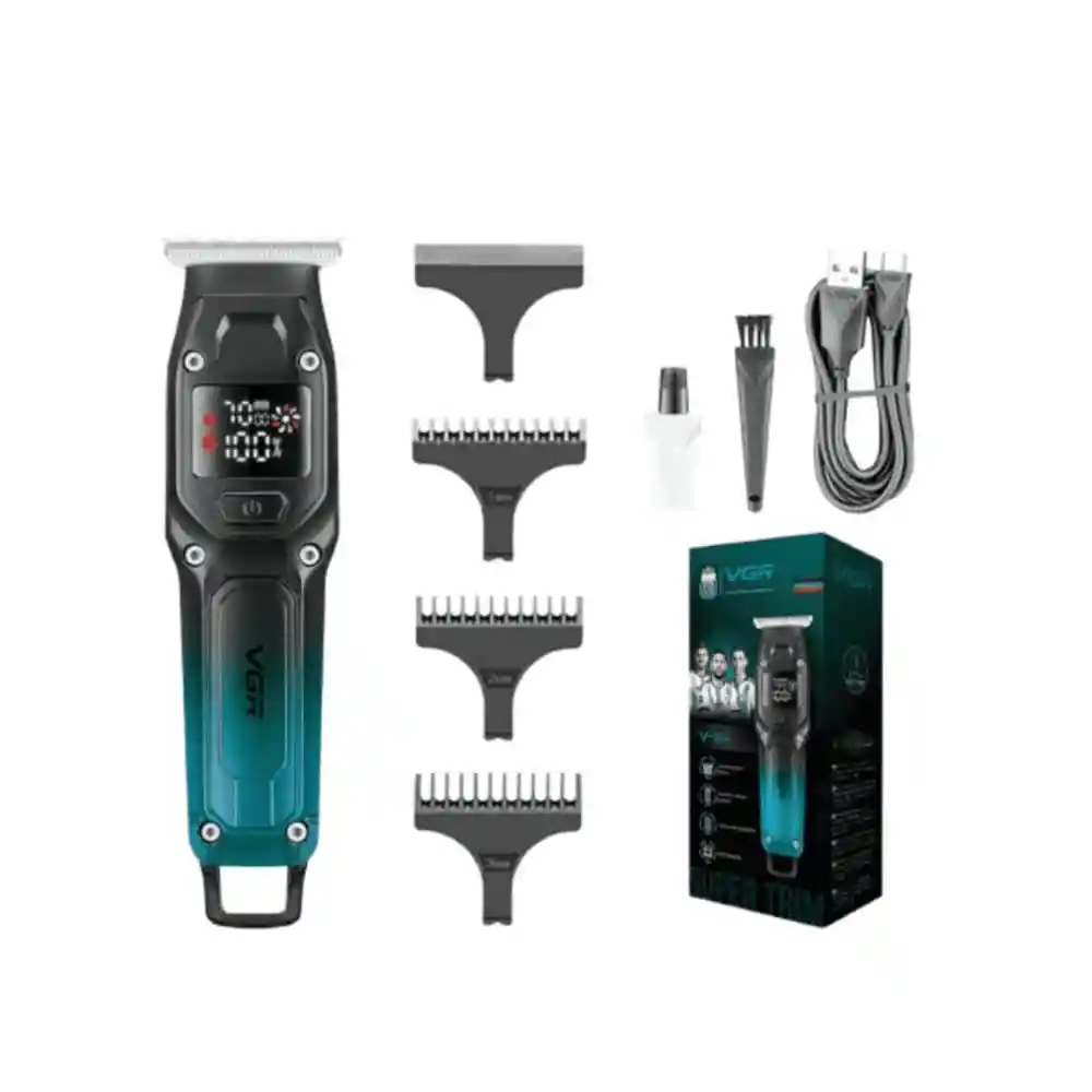 Maquina Corte De Cabello Y Patillera Vgr-964 Original