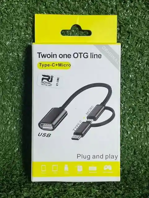 Usb Otg | Tipo C Y V8 | Dos En Uno | Unidad