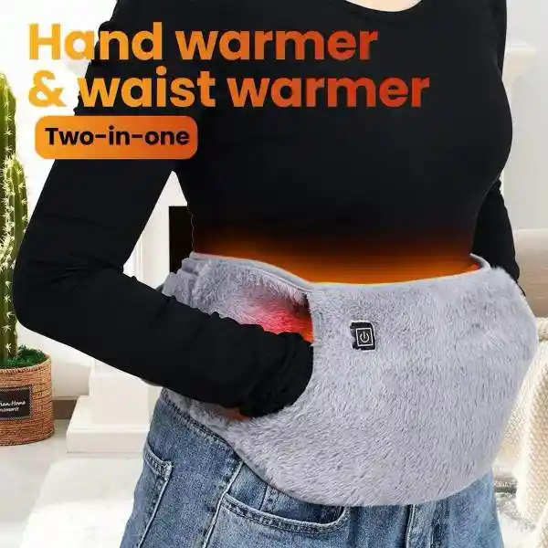 Calentador De Manos Cinturón Abdominal Calefactor Eléctrico Usb