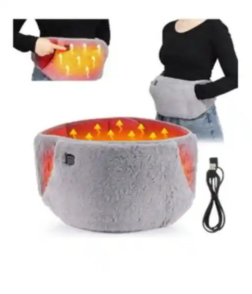 Calentador De Manos Cinturón Abdominal Calefactor Eléctrico Usb
