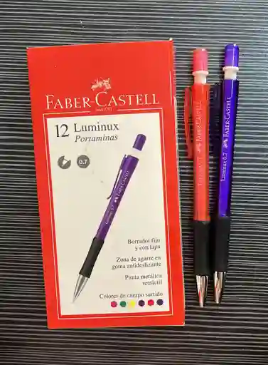 Portaminas Faber Castell 0.7 Luminux Tonos Dama