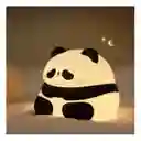Lampara De Silicona De Panda Con Led Recargable