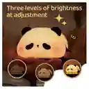 Lampara En Silicona De Panda Con Luz Calida Recargable