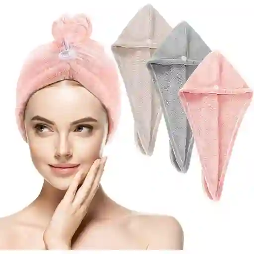 Toalla En Microfibra Para El Cabello