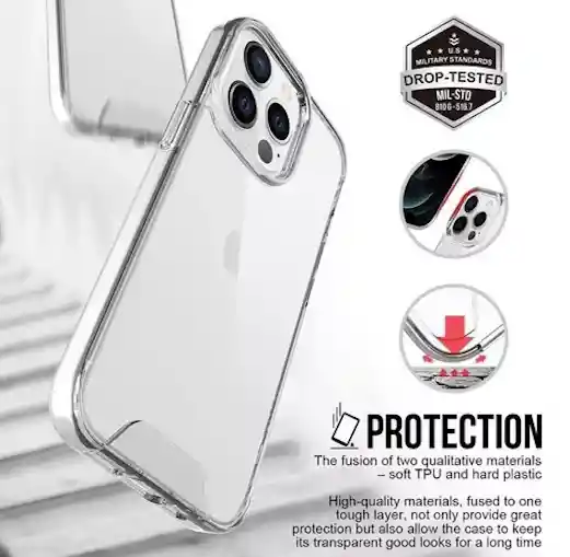 Forro Space Iphone 16 Pro Max – Transparente