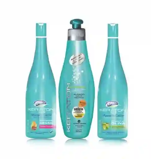 Kit Keratina Alisadora Keraton Aliss Supreme. 3 Pasos