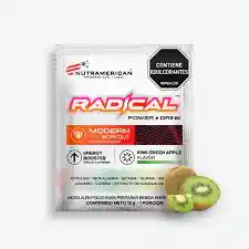 1 Unidad De Sachet De Radical Power Drink - Pre Entreno Sabor Kiwi Green Apple