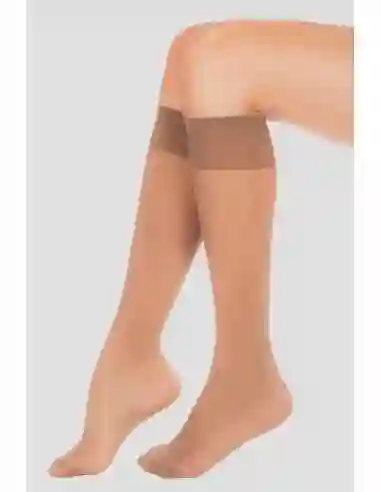 Media Romance Supervelada Slack / Hasta Las Rodillas Invisible Color Suntan Talla Unica