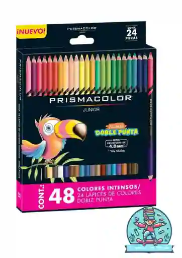 Colores Prismacolor Junior X 24 Doble Punta