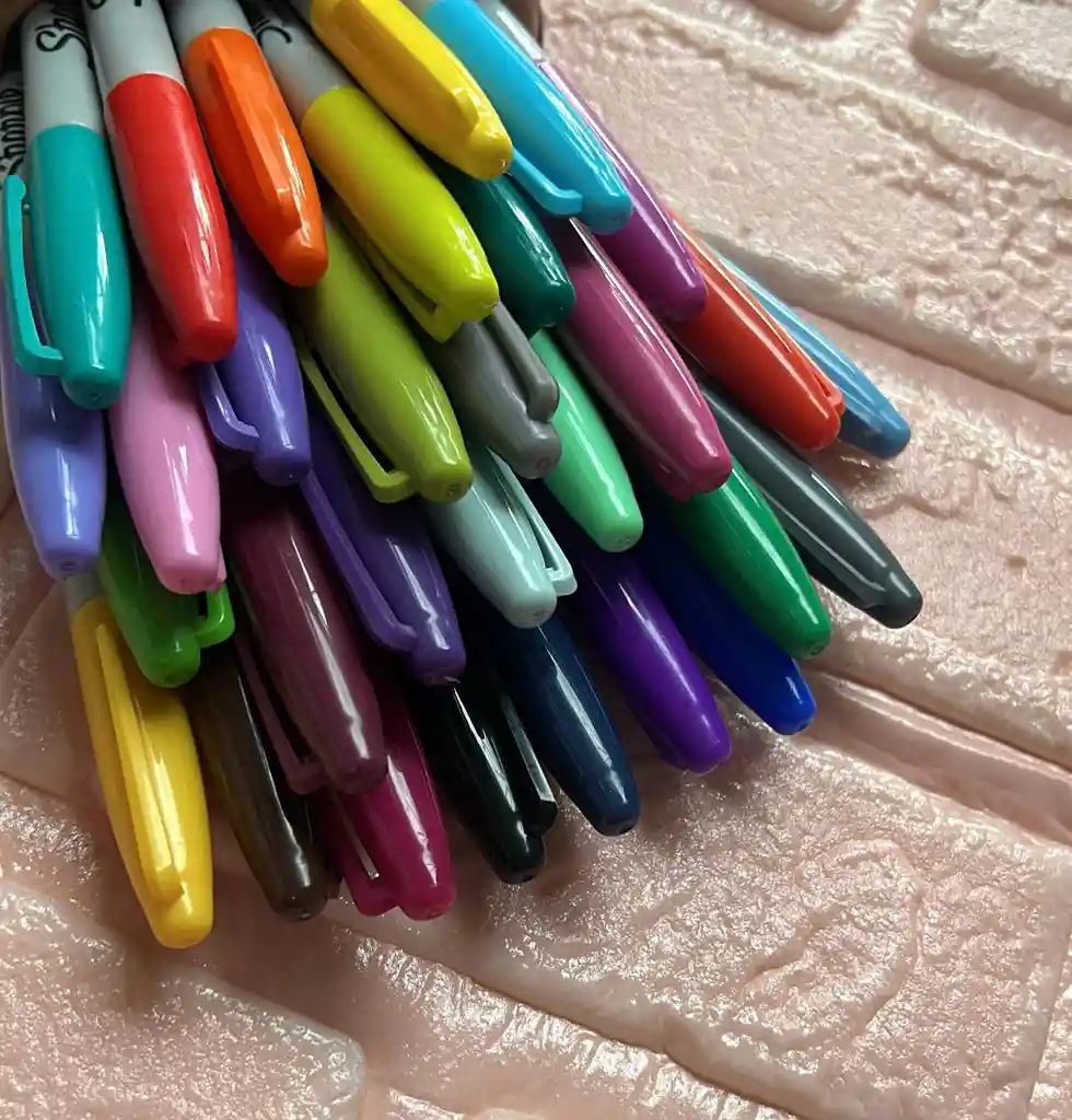 Set Marcador Fino Sharpie Ruleta X30 Marcadores