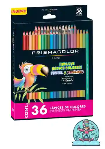 Colores Prismacolor X 36 Punta Sencilla