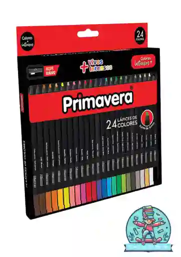 Colores Primavera Black X 24