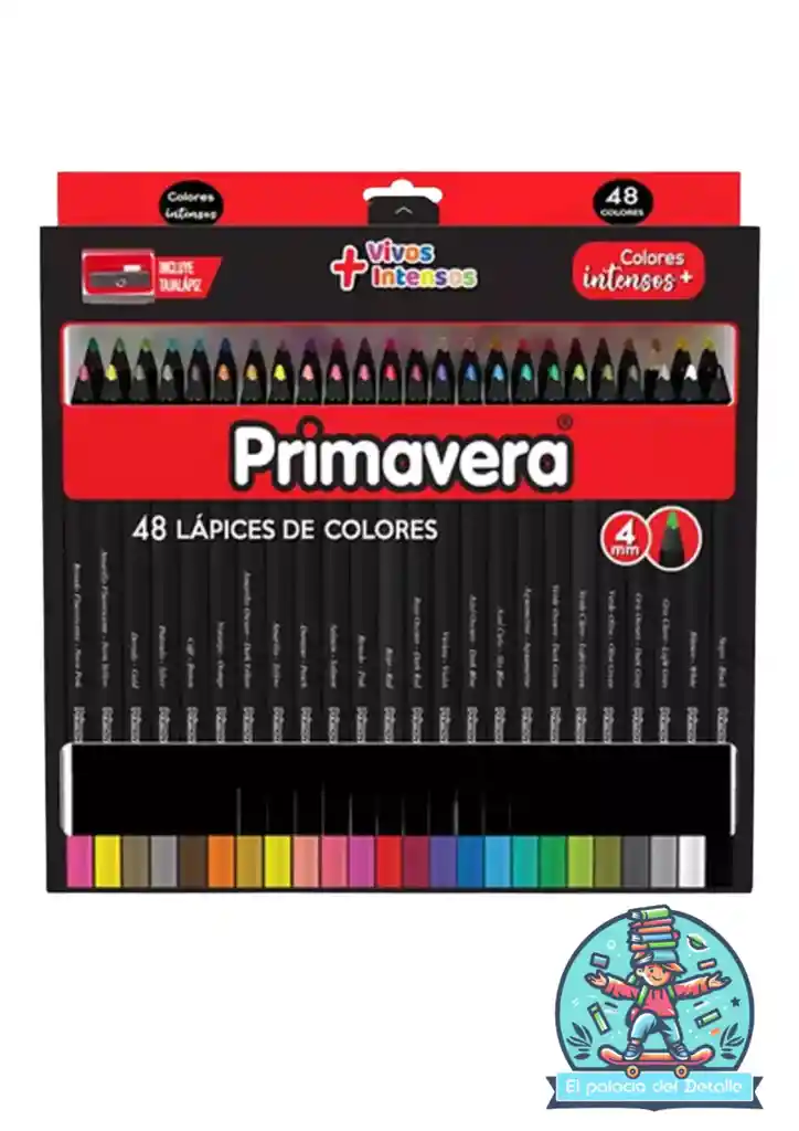 Colores Primavera Black X 48